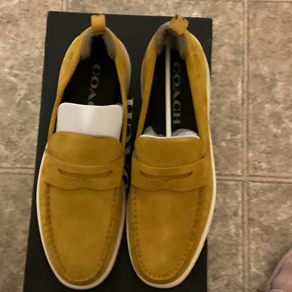 Coach Men's Mustard Loafer